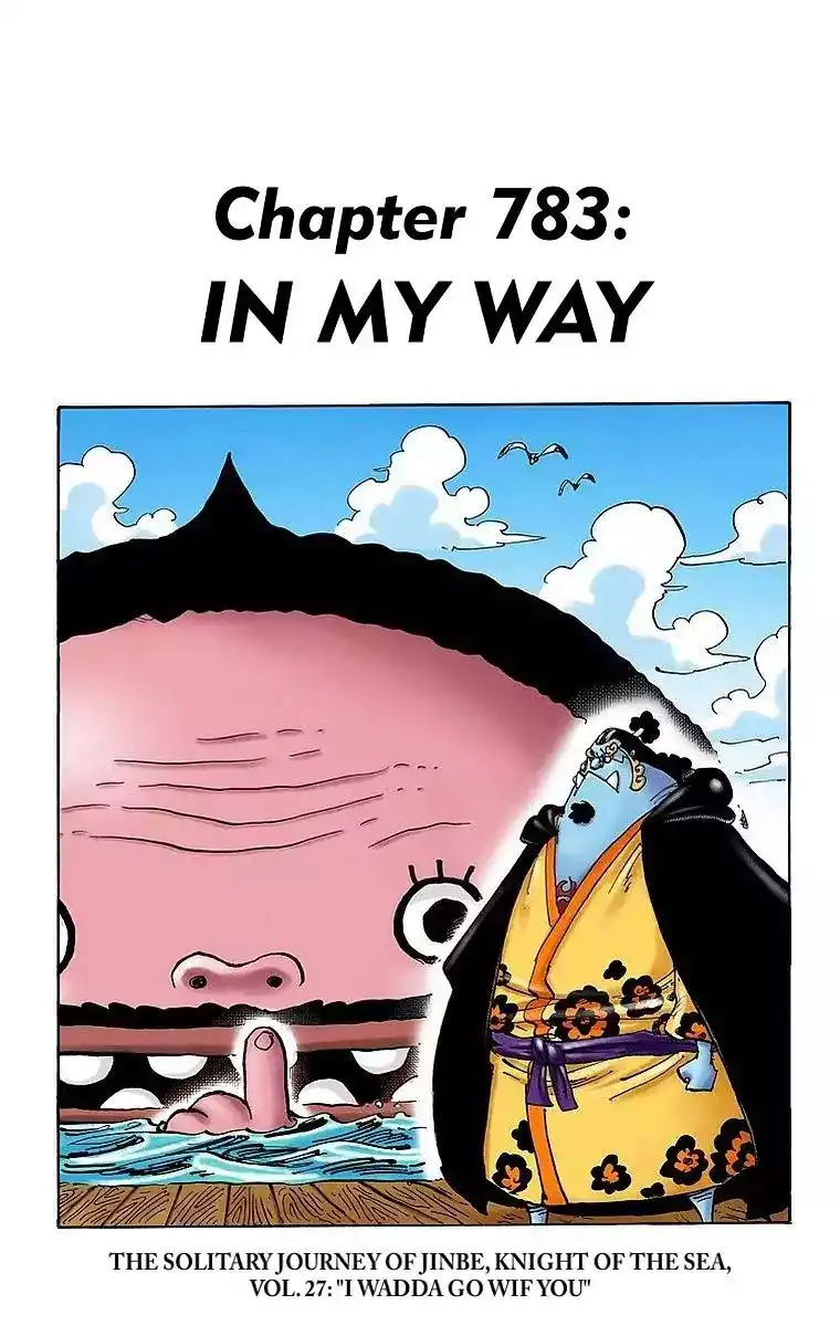 One Piece - Digital Colored Comics Chapter 783 1